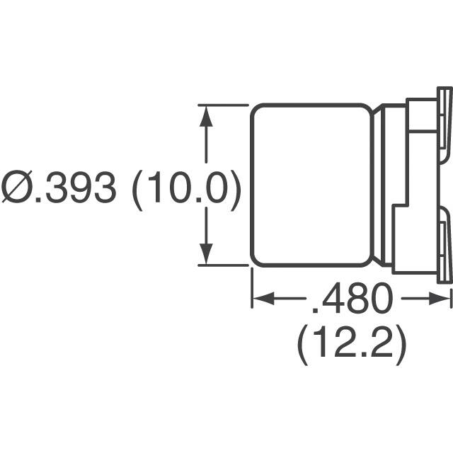 APXA100ARA561MJC0G United Chemi-Con  Condensadores de aluminio y polímero